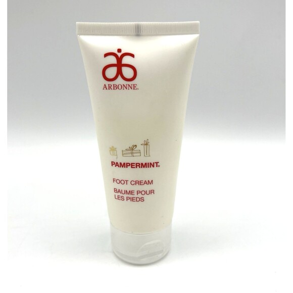 Arbonne Pampermint Peppermint Foot Cream 2oz Mini Travel Pedicure SEALED NEW - Picture 5 of 5